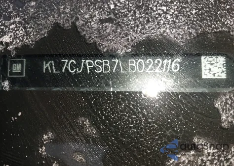 2020 Chevrolet Trax Awd Lt z USA, uszkodzony, nr VIN KL7CJPSB7LB022116